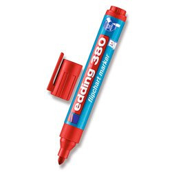 Popisovač na flipchart Edding 380 - červený