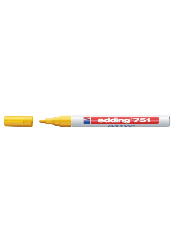 Popisovač lakový Edding 751 - žlutý