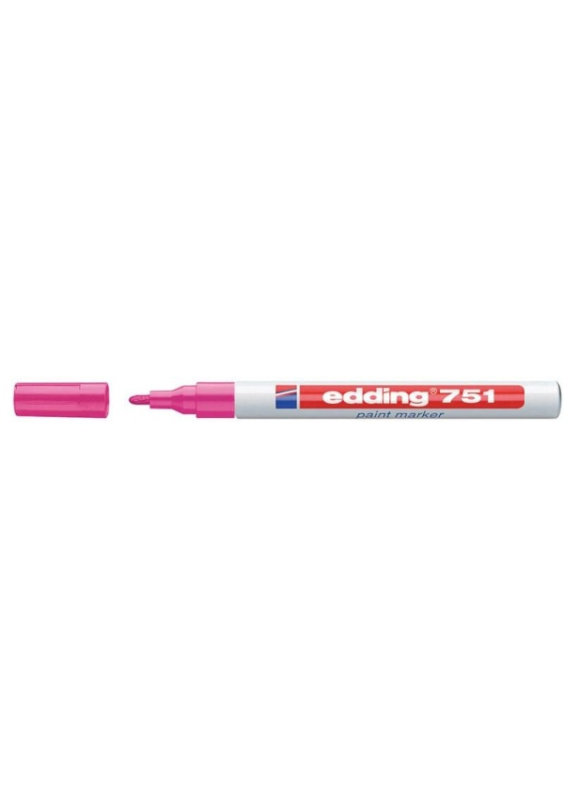 Lakový popisovač edding 751 - růžový