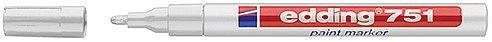 Popisovač lakový Edding 751 - bílý