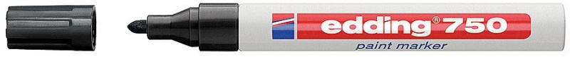 Popisovač lakový Edding 750 - černý
