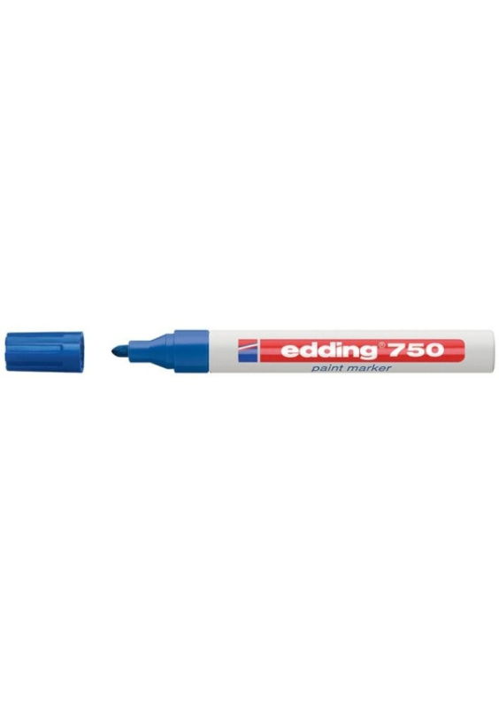 Popisovač lakový Edding 750 - modrý