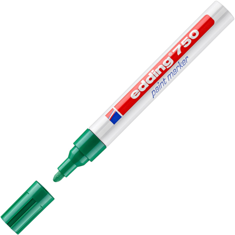 Popisovač lakový Edding 750 - zelený