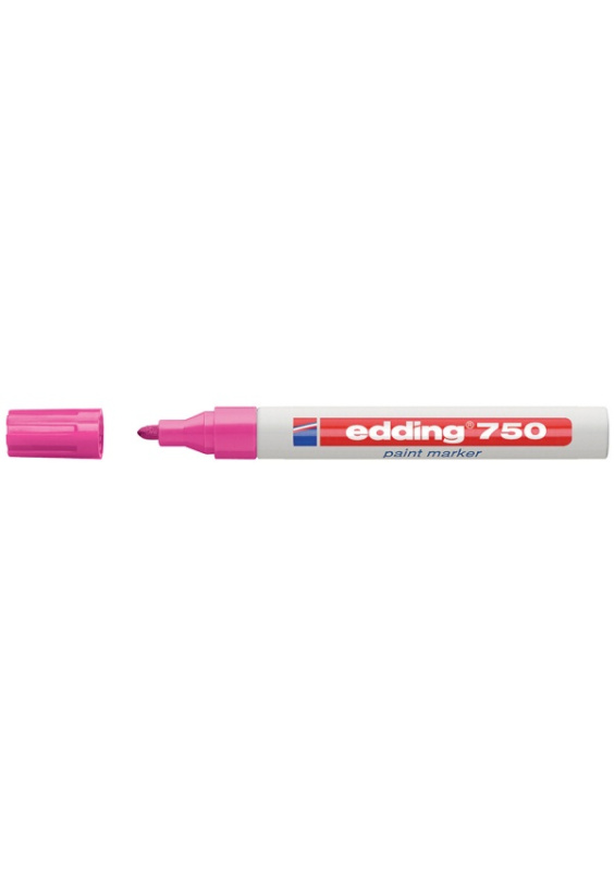 Lakový popisovač Edding 750 - růžový
