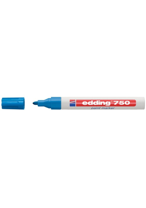 Lakový popisovač Edding 750 - světle modrý