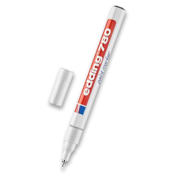 Lakový popisovač Edding 780 - bílý