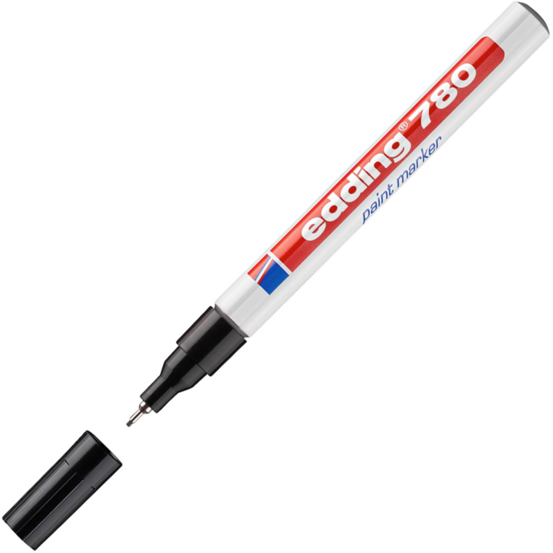 Lakový popisovač Edding 780 - černý