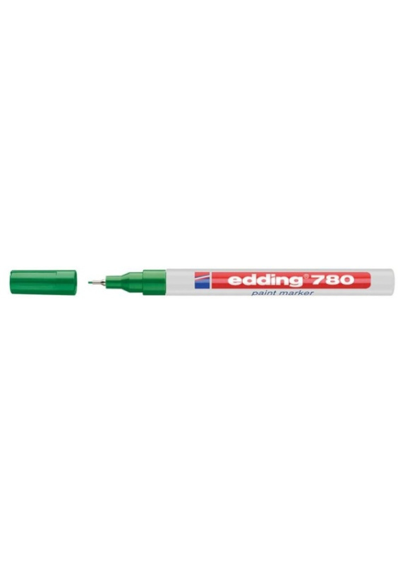 Lakový popisovač Edding 780- zelený