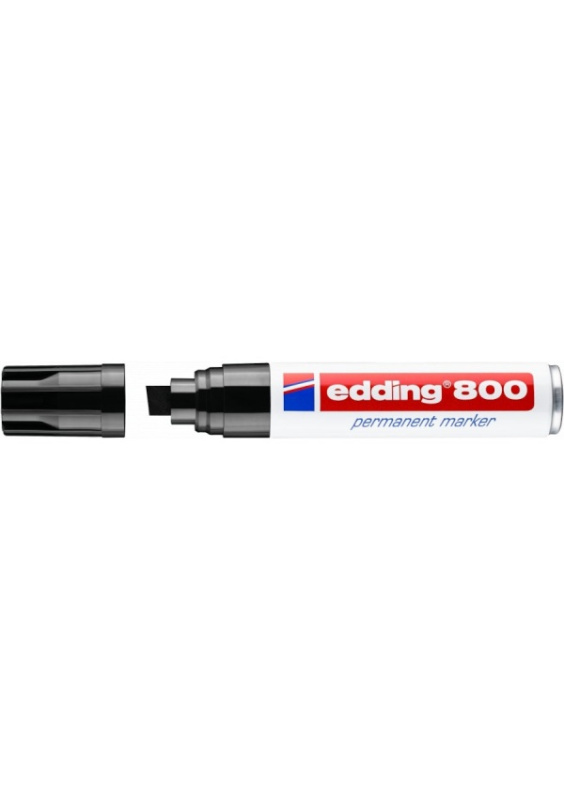 Popisovač permanentní Edding 800, černý
