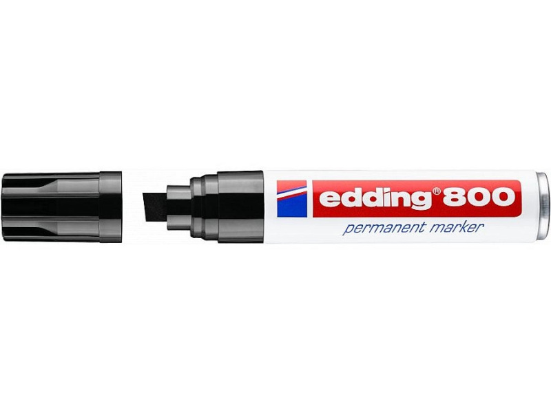 Popisovač permanentní Edding 800, černý