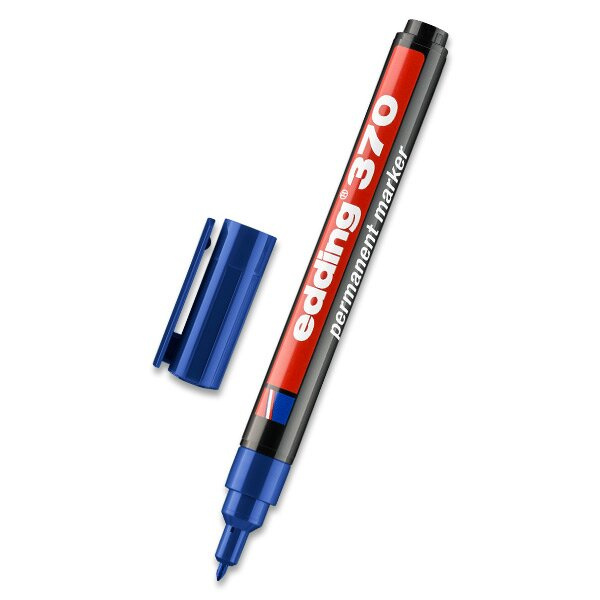 Permanentní popisovač Edding 370 modrý