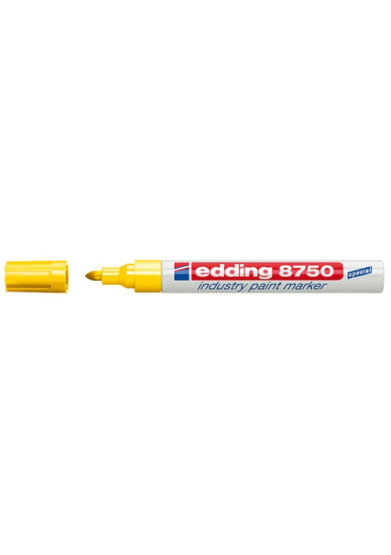 Lakový popisovač Edding 8750 - žlutý