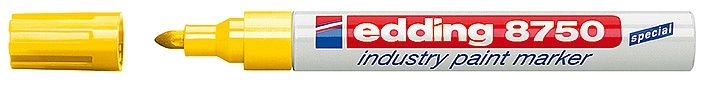 Lakový popisovač Edding 8750 - žlutý