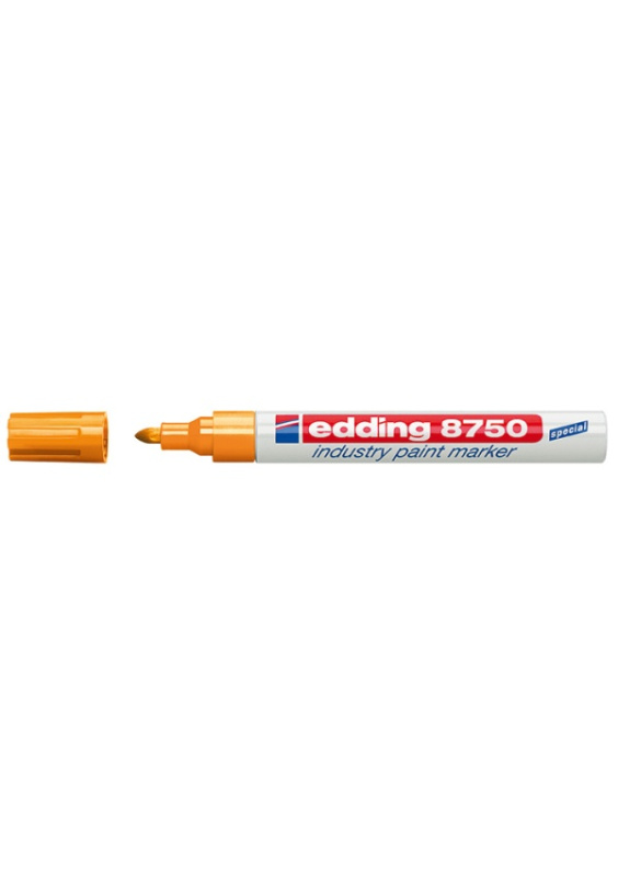 Lakový popisovač Edding 8750 - oranžový
