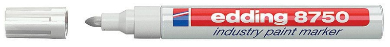Lakový popisovač Edding 8750 - bílý