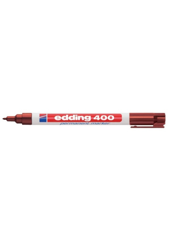 Edding Popisovač permanentní 400 - hnědý VOLF kancelářské potřeby spol. s r.o.