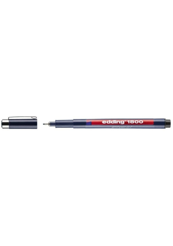 Edding Popisovač EDDING - černý, 0,7 mm VOLF kancelářské potřeby spol. s r.o.