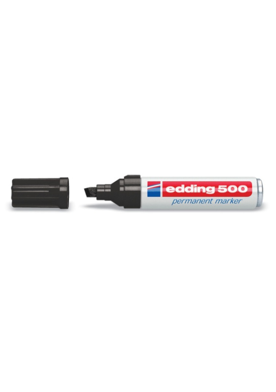 Permanentní popisovač EDDING 500, černý EDDING