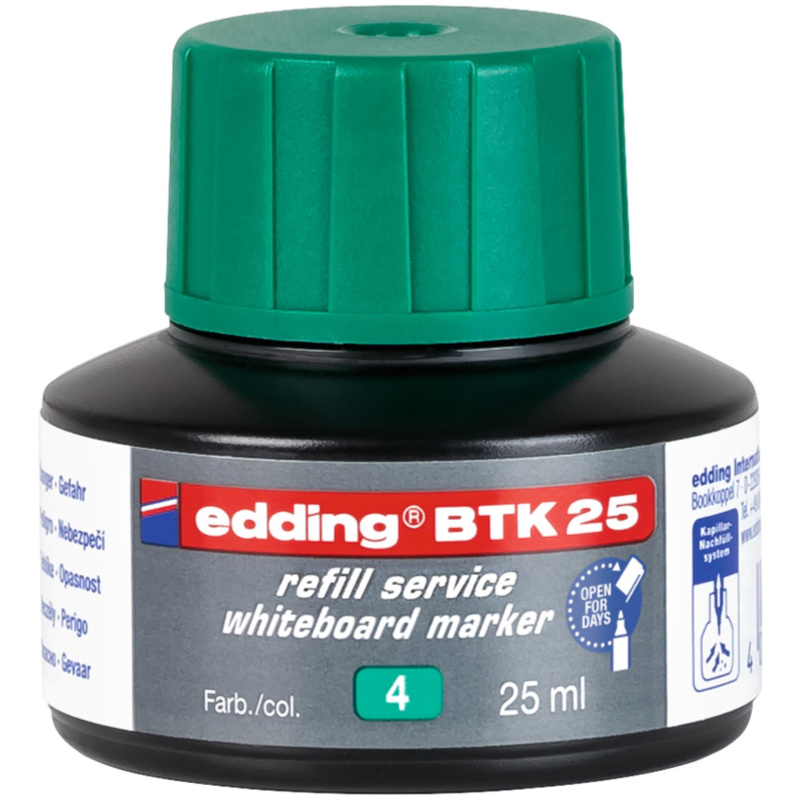 Náhradní inkoust pro popisovač edding 28/360, zelená