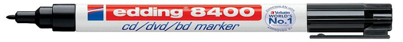 Popisovač na CD EDDING 8400, černý EDDING