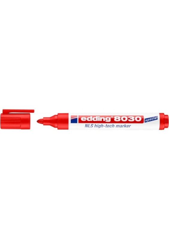 Popisovač nízko-korozivní Edding 8030 - červený
