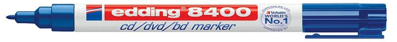 Popisovač na CD EDDING 8400, modrý EDDING