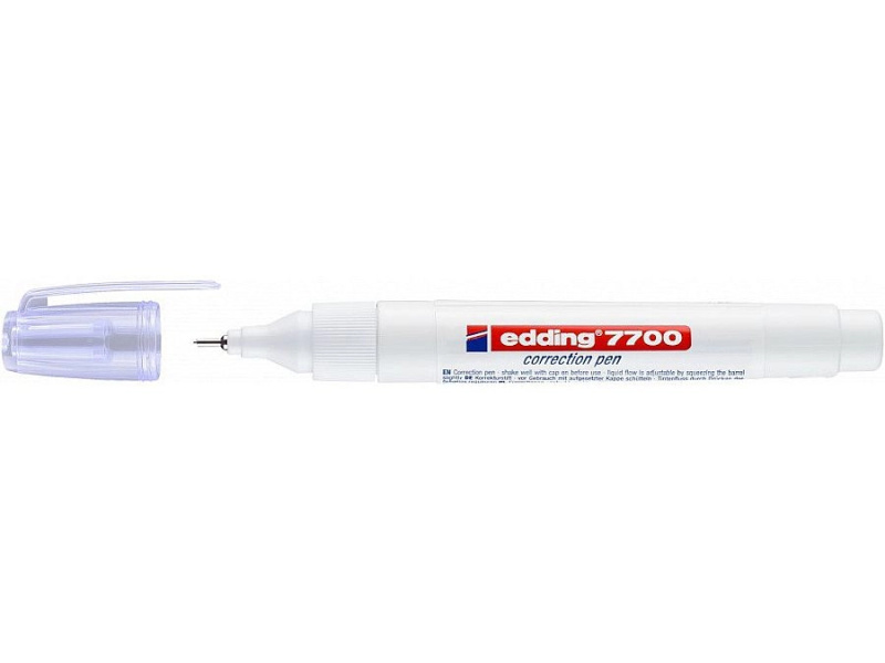 Edding Popisovač 7700 - opravný roller, bílý VOLF kancelářské potřeby spol. s r.o.