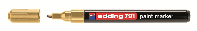 Lakový popisovač Edding 791 - zlatý
