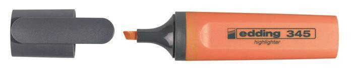 Edding 345 Zvýrazňovač - oranžový
