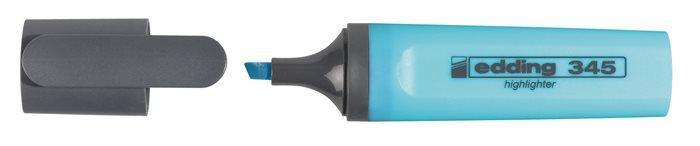 Edding 345 Zvýrazňovač - modrý