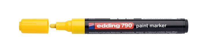 Edding Paint Marker 790 - lakový popisovač - žlutý