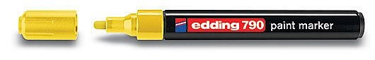 Edding Paint Marker 790 - lakový popisovač - žlutý