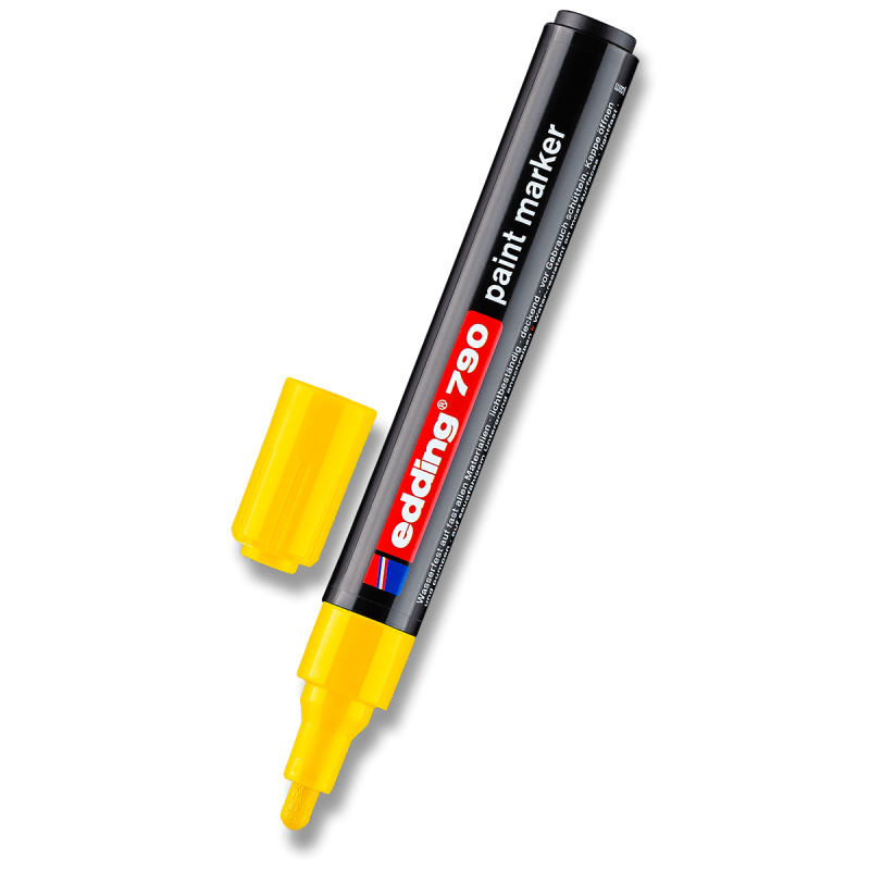 Edding Paint Marker 790 - lakový popisovač - žlutý