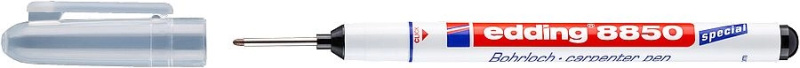 Popisovač s extra dlouhým hrotem edding 8850 - v blistru, černý