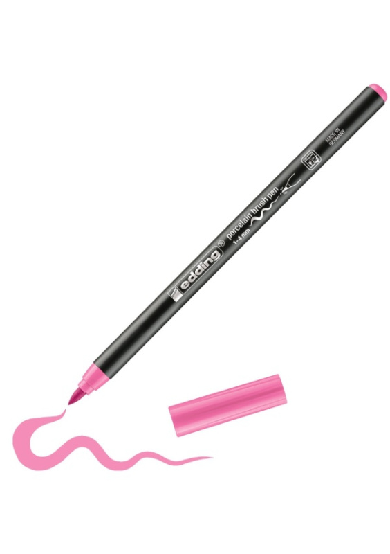 Popisovač EDDING 4200 na porcelán, růžový EDDING