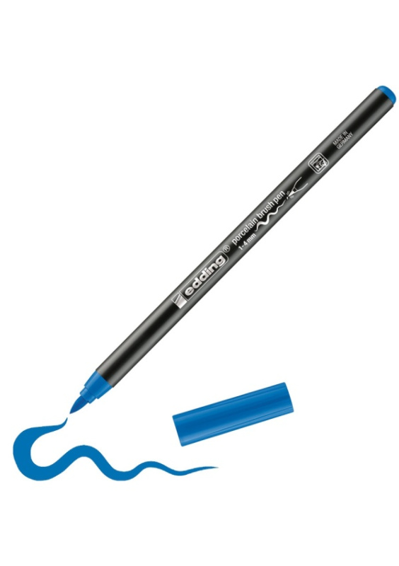 Popisovač EDDING 4200 na porcelán, světle modrý EDDING