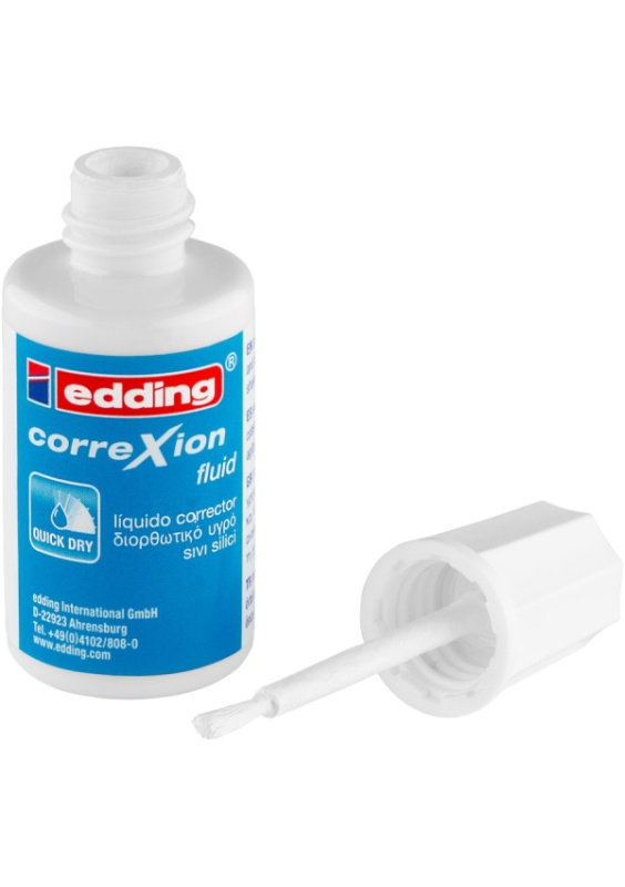Opravný lak EDDING 7720, bílý EDDING