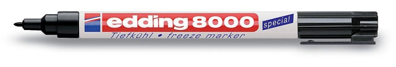 Popisovač pro mrazničky Edding 8000 - černý