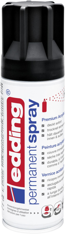 Akrylový sprej Edding 5200 černá matná 901 EDDING