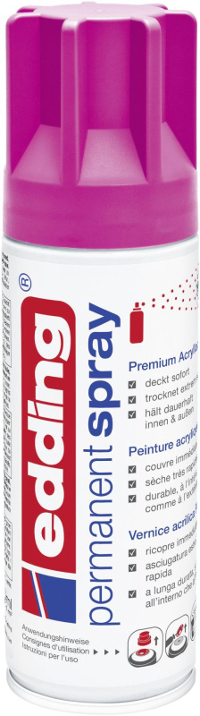 Akrylový sprej Edding 5200 telemagenta matná 909 EDDING