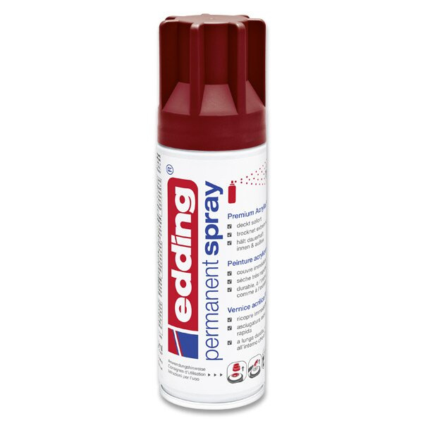 Permanentní sprej Edding 5200, 200 ml purporová matná 912