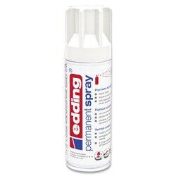 Akrylový sprej edding 5200 - dopravní bílá matná 922, objem 200,00 ml