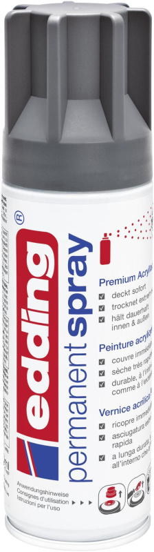 Akrylový sprej edding 5200 - antracitová matná 926, objem 200,00 ml