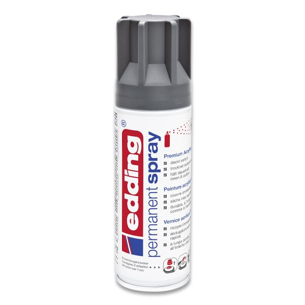 Akrylový sprej edding 5200 - antracitová matná 926, objem 200,00 ml