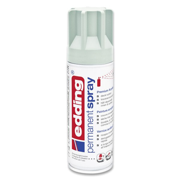 Permanentní sprej Edding 5200, 200 ml jemně mátová 928