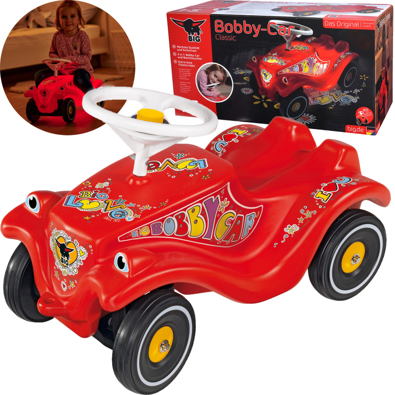 Auto odstrkovadlo BIG BOBBY CAR CLASSIC Lumi