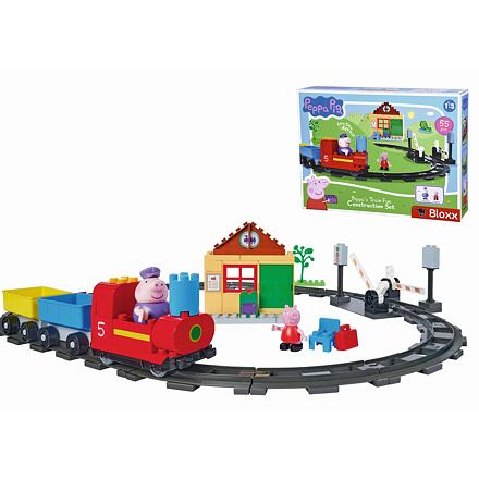 PlayBig BLOXX Peppa Pig Vláčkodráha
