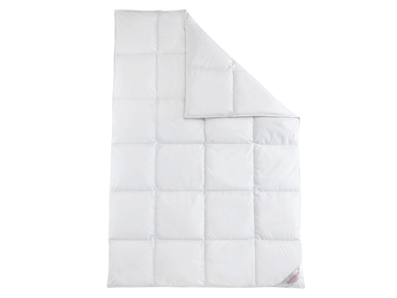 Sannwald Péřová kazetová přikrývka, teplá, 140 x 200 cm (140X200 CM)