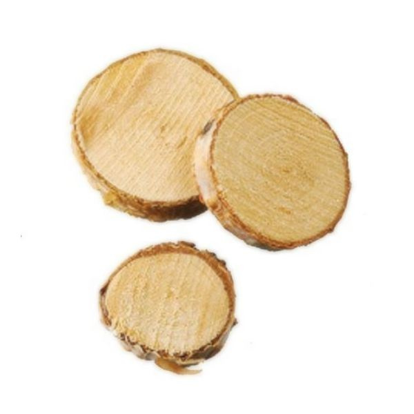 Dřevěná kolečka 1-3cm (200g)