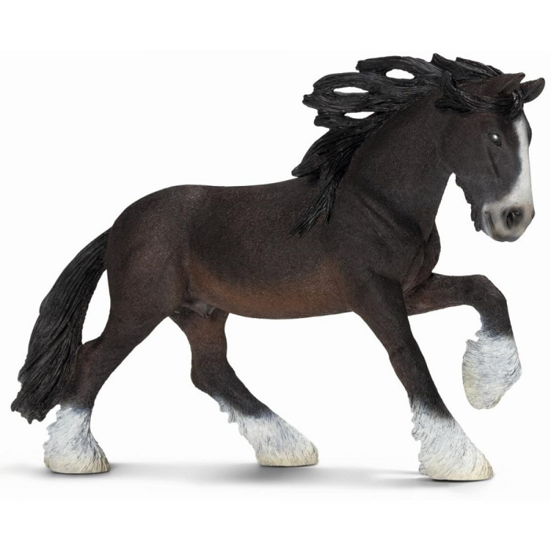 Schleich Zvířátko - tažný kůň